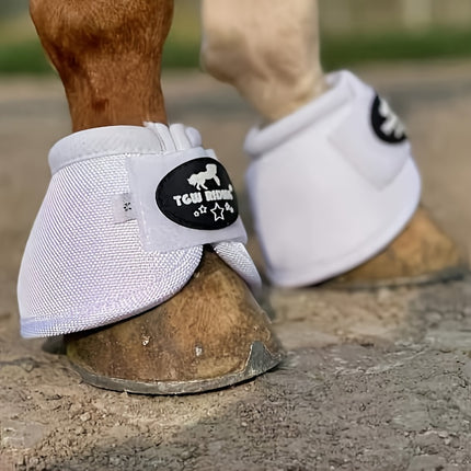 TGW RIDING | Horse Hoof Protectors Anti-Slip | Nylon | Set of 4 | No Battery | Pet Supplies