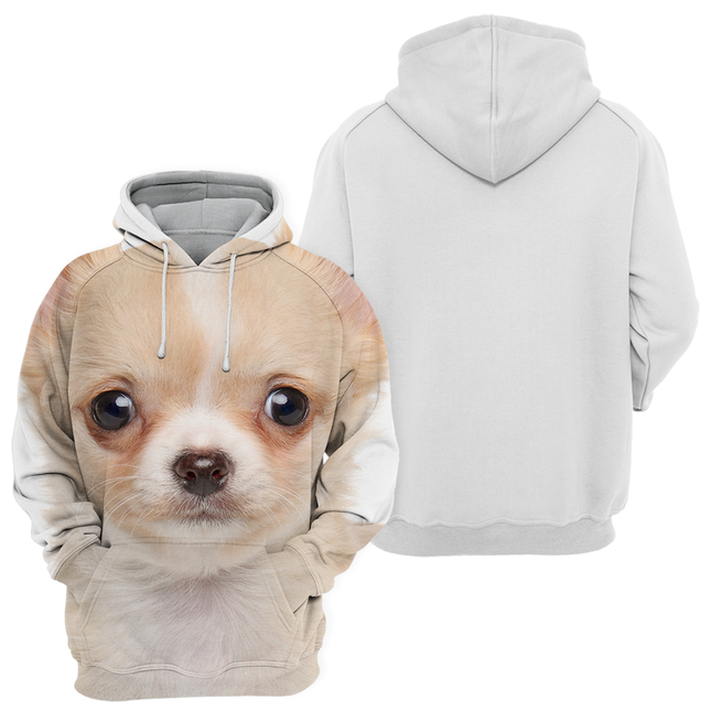 Unieke Hoodie voor Dierenliefhebbers | Chihuahua Design | Zacht & Duurzaam | Meerdere Maten