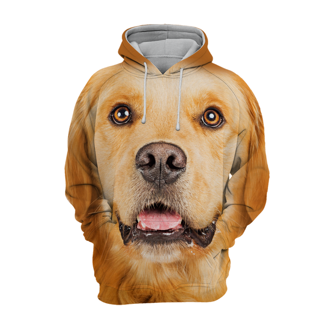 Unisex Hondentrui | Golden Retriever Design | Zachte Katoenmix | Maten S tot 4XL | Hoogwaardige Print | Comfortabel & Duurzaam