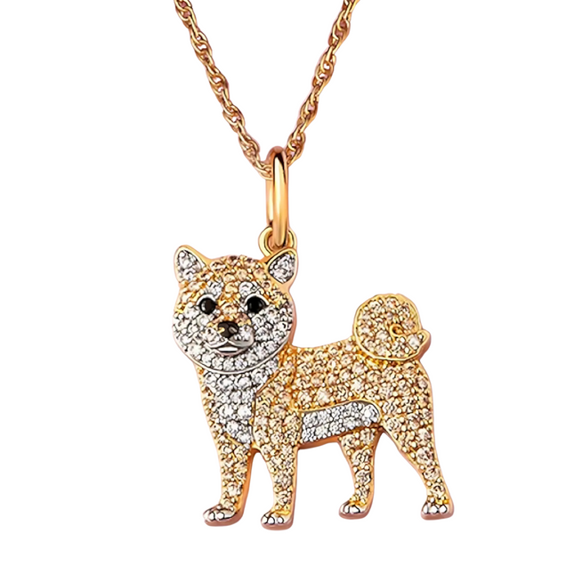 Beagle ketting dames | 925 sterling zilver met zirkonia | Schattige honden hanger | Dierensieraad & herinneringssieraad | Geschenk voor hondenliefhebbers