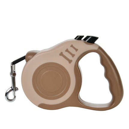 Intrekbare Hondenriem voor Kleine Huisdieren | Automatisch Snelontgrendelingsmechanisme | Duurzaam ABS en Nylon | Lichtgewicht | 3m/5m Opties | Voor Wandelen en Reizen | Geschikt voor Alle Seizoenen