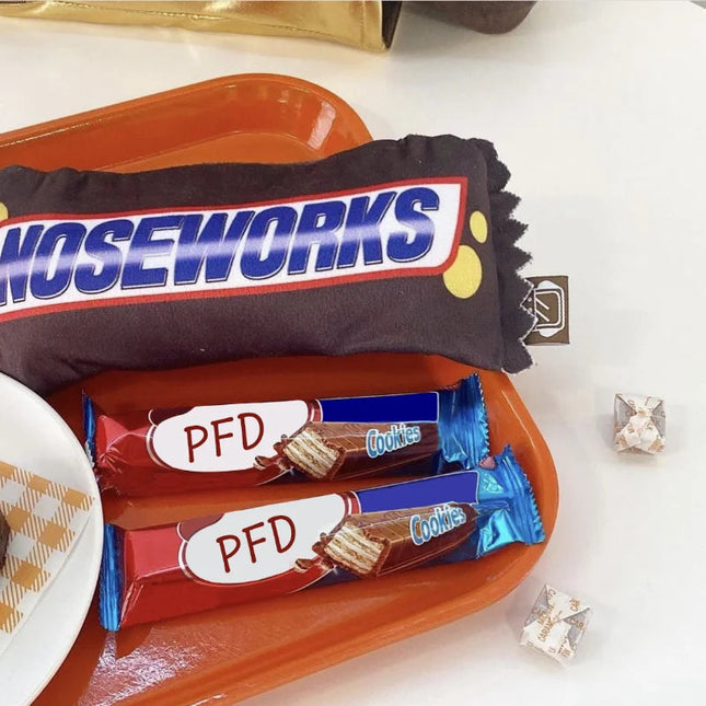 Interactief Pluche Speelgoed | Sensorisch Knuffeldier voor Kleine Honden | Geluid en Geurstimulatie | Zacht Fleece 22cm | Stimulerende Pieper