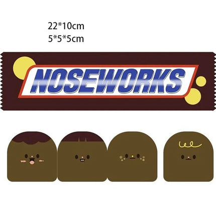 Interactief Pluche Speelgoed | Sensorisch Knuffeldier voor Kleine Honden | Geluid en Geurstimulatie | Zacht Fleece 22cm | Stimulerende Pieper