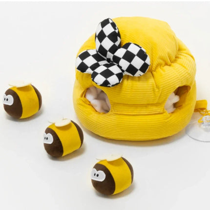 Interactieve Snuffelmat voor Honden | Duurzaam Polyester | Mentale Stimulatie voor Binnengebruik | Bevordert Neuswerktraining | Ideaal voor Regenachtige Dagen | 18 cm x 18 cm x 18 cm