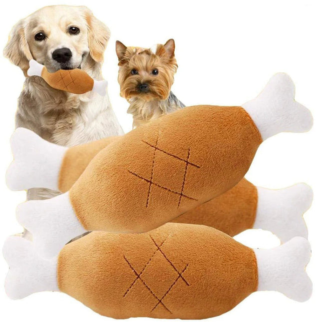Duurzaam Pluche Speelgoed met Pieper voor Honden en Katten | Zacht en Veilig | Geschikt voor Alle Formaten Huisdieren