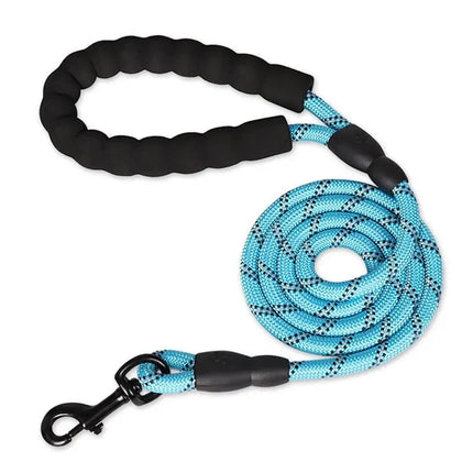 Reflecterende Veiligheidslijn | Zware Honden | Comfortabele Grip | Waterbestendig Nylon | Voor Wandelingen in Alle Seizoenen