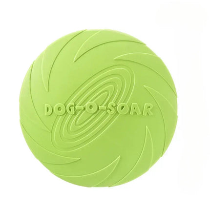 Rubber Frisbee voor Honden | Bijtbestendig en Interactief Speeltje | Verkrijgbaar in 15 cm en 22 cm | Diverse Kleuren | Duurzaam en Ideaal voor Actieve Honden van Alle Rassen