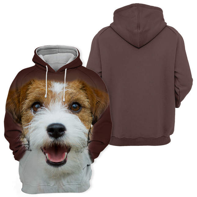 Jack Russell Terrier Print | Comfortabele Hoodie | Duurzame Stof | Maten S-4XL