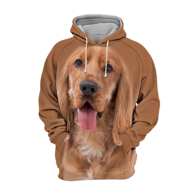 Unisex Hoodie Dierenliefhebbers | Premium Polyester en Katoen | Comfortabel en Duurzaam | Cocker Spaniel Print | Cadeau-idee | Maten S-4XL