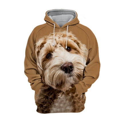 Honden Trui | Comfortabele Unisex Hoodie | Perfecte Pasvorm | Maten S-4XL | Niet Afbladderend | Polyester en Katoen Mix | Voor Labradoodle en Goldendoodle