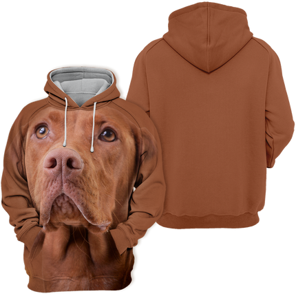Honden Sweater | Comfortabele Unisex Hoodie | Vizsla Motief | Maten S-4XL | Ademend en Duurzaam | Hoogwaardige Stof | Perfecte Pasvorm | Gestroomlijnde Stijl
