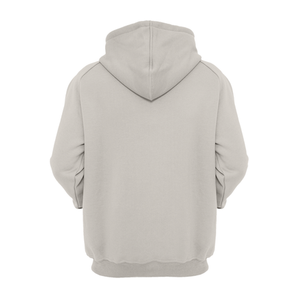 Unisex Hoodie Wit | Polyester Katoen Mix | Hondenontwerp | Jaren '80 Retrostijl | M-4XL | Casual en Comfortabel