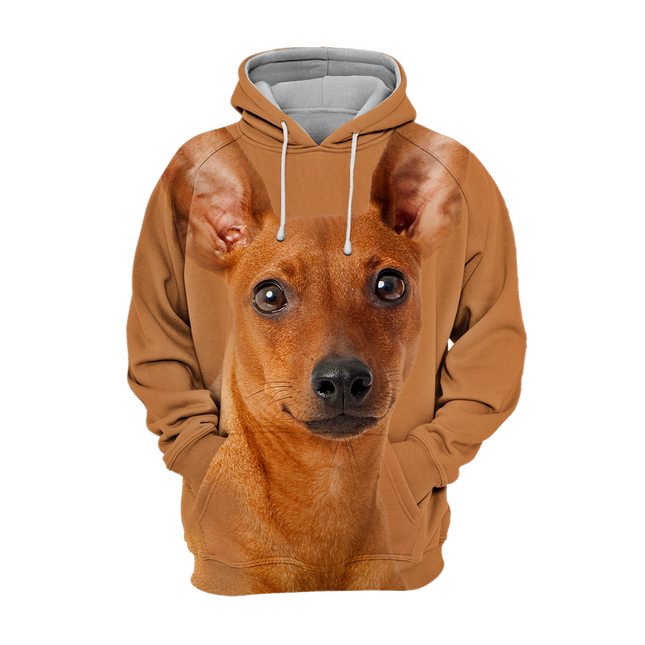 Hoodie voor Hondenliefhebbers | Unisex | Pinscher Design | Beschikbaar in Maten S-4XL | Comfortabele Polyester-Katoen Mix | Hoogwaardige Afwerking