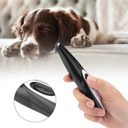 Draadloze Precisietrimmer Huisdier | Veilig voor Gevoelige Plekken | Trimmen Pootjes, Oren, Snuit | USB Oplaadbaar | 60 Min Gebruikstijd | Ideaal voor Verzorging Huisdier | Efficiënt en Handig