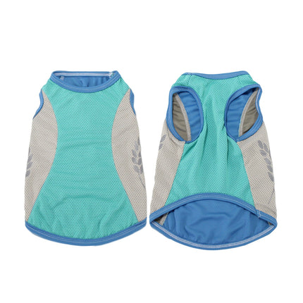 Verkoelend Hondenvest | Lichtgewicht Sneldrogend Stof | Reflecterende Veiligheidsstrepen | Verkrijgbaar in Maten M tot 11XL | Blauw, Groen, Roze