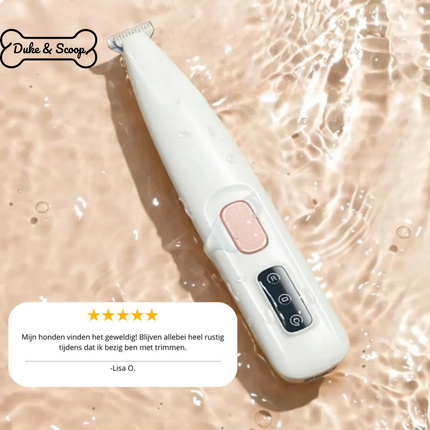 Trimbuddy | Veilige en Comfortabele Trimmer voor Honden en Katten | Ideaal voor Poten, Oren en Gezicht | Compact en Gebruiksvriendelijk