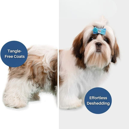 VelvetPaws QuickDry Styler | Stilte Technologie | 2-in-1 Droger en Borstel | Verstelbare Warmte | Huisdier Vachtverzorging | Ontwikkeld voor Comfort en Knuffels | Stressvrije Ervaring