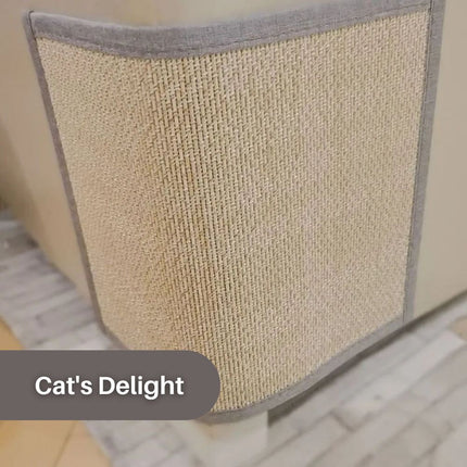ScratchGuard™ Meubelbescherming Deluxe | Beschermhoes voor Bank en Fauteuil tegen Kattenkrabben | Premium Milieuvriendelijke Sisalstof | Bevordert Kattenwelzijn en Krabgedrag | Duurzame Bescherming voor Thuis