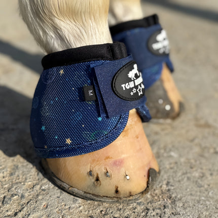 TGW RIDING | Horse Hoof Protectors Anti-Slip | Nylon | Set of 4 | No Battery | Pet Supplies