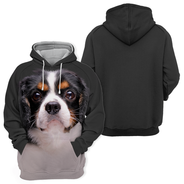 Hoodie voor Hondenliefhebbers | Comfortabele Trui met Cavalier King Charles Spaniel | Premium Kwaliteit | Meerdere Maten
