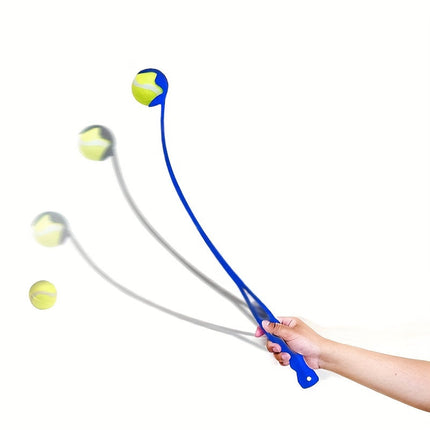 Hondenspeelgoed Launcher | Ergonomisch ontwerp | Ver werpen bal | Duurzaam plastic | 50 cm lang | Geschikt voor alle hondenrassen | Voor actief speel- en trainingsplezier