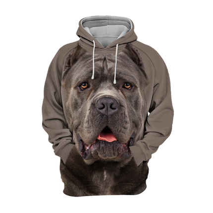 Unisex Hoodie Voor Huisdieren | Premium Poly-Katoen Mix | Verkrijgbaar In Maten S-4XL | Zachte Aanraking | Hoge Definitie Print | Ideaal Voor Cane Corso En Andere Rassen