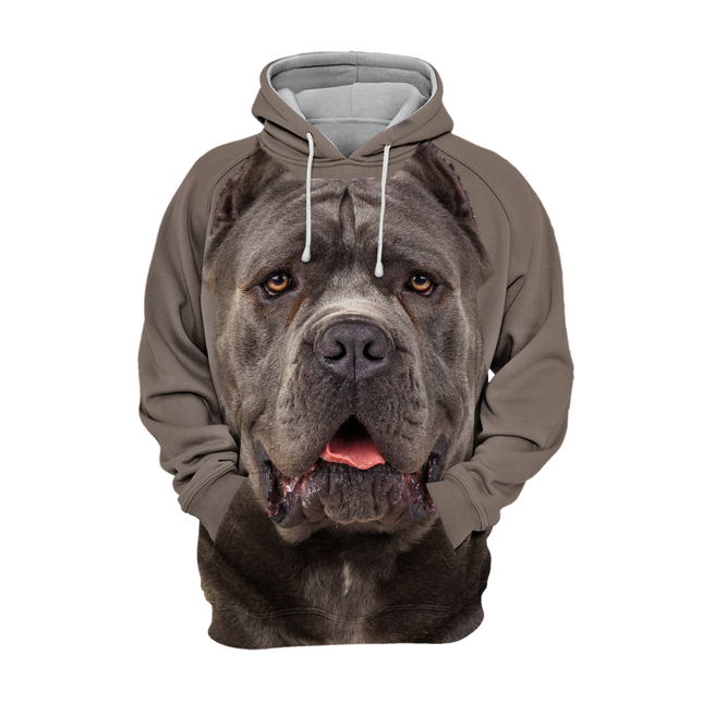 Unisex Hoodie Voor Huisdieren | Premium Poly-Katoen Mix | Verkrijgbaar In Maten S-4XL | Zachte Aanraking | Hoge Definitie Print | Ideaal Voor Cane Corso En Andere Rassen
