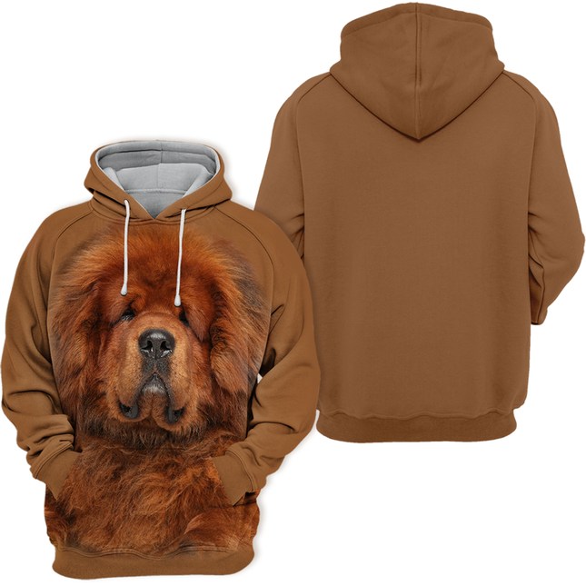 Unisex Hoodie Voor Hondeneigenaren | Warm | Katoen & Polyester Mix | Rood | Maten van S tot 4XL