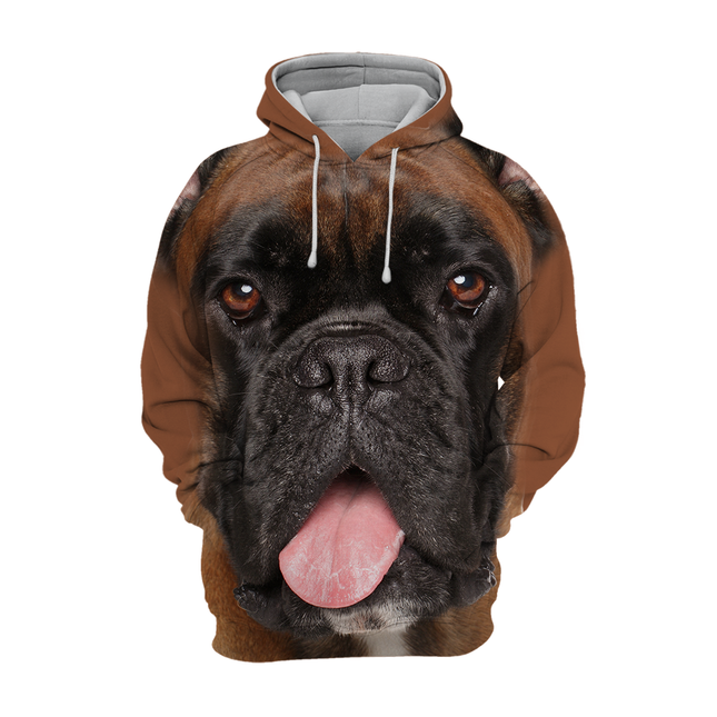 Unisex Hoodie voor Hondenliefhebbers | Bulldog & Pitbull Ontwerp | Comfortabele Polyester Mix | Maat S t/m 4XL | Perfect voor Casual Dagen