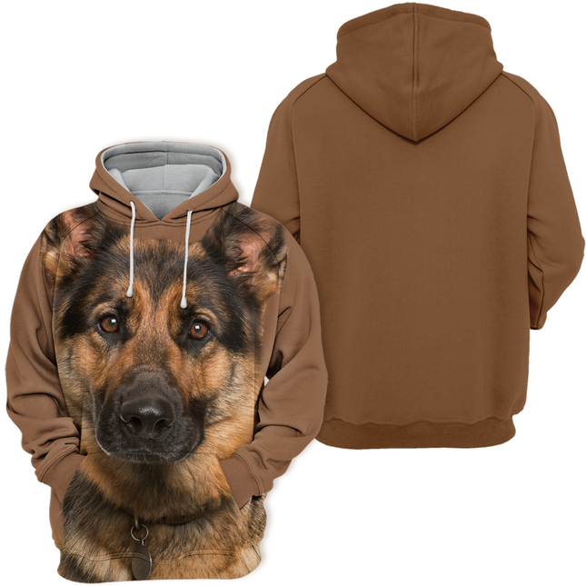 Hoodie Unisex | Zachte Mix Polyester en Katoen | Hoge Resolutie Print | Comfortabele Pasvorm | Meerdere Maten | Perfect voor Hondenliefhebbers | Grafisch Ontwerp zonder Onvolkomenheden