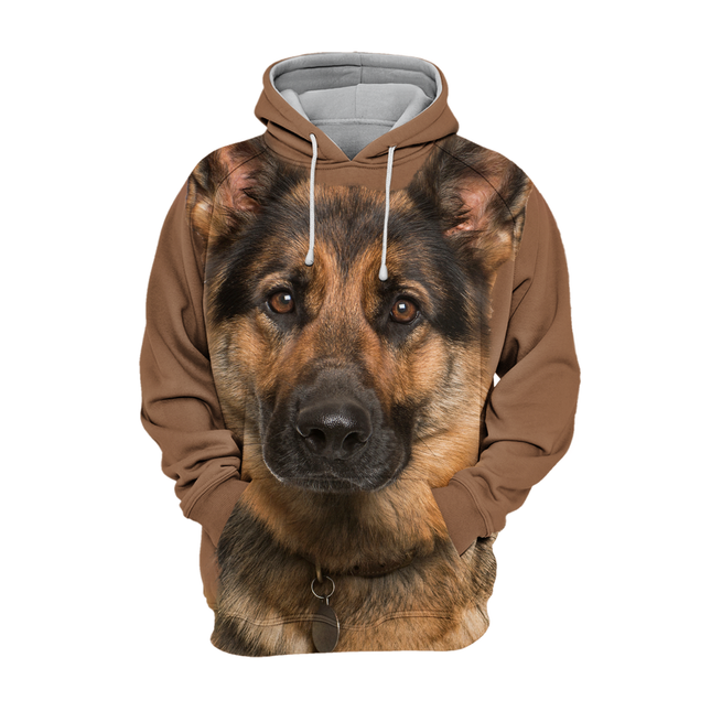 Hoodie Unisex | Zachte Mix Polyester en Katoen | Hoge Resolutie Print | Comfortabele Pasvorm | Meerdere Maten | Perfect voor Hondenliefhebbers | Grafisch Ontwerp zonder Onvolkomenheden
