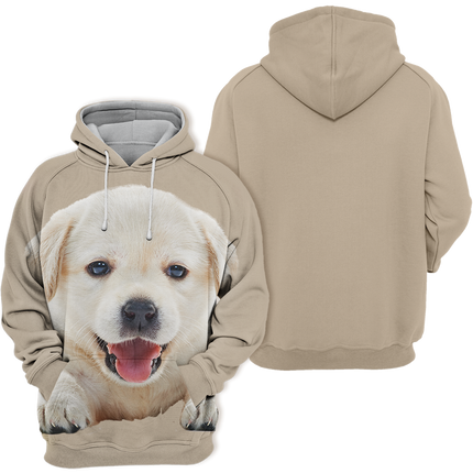 Labrador Print Hoodie | Warme Hondenprint Trui | Maat S t/m 4XL | Polyester en Katoen | Comfortabele Hoodie met Hoge Resolutie Print