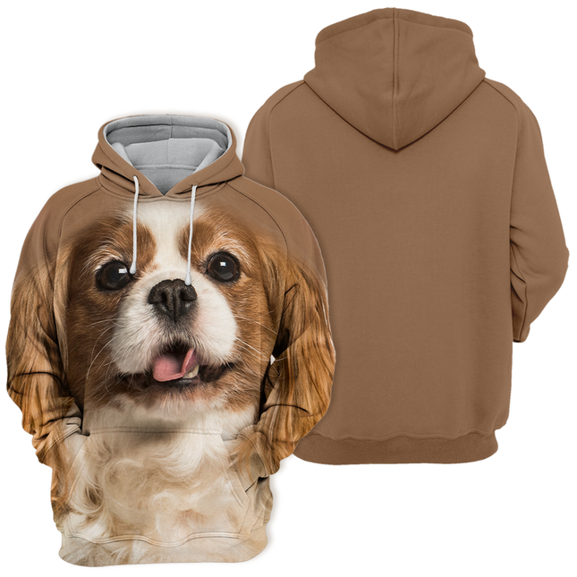 Comfortabele Unisex Trui voor Dierenliefhebber | Warme Casual Top | Perfect voor Cavalier King Charles Spaniel Fans | Polyester/Katoen Mix | Zachte Touch | Beschikbaar in Maten S-4XL