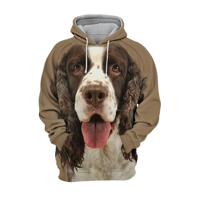 Trui Met Hondencamouflage | Warme Capuchon | Unisex Geschikt | Polyester En Katoen Mix | Grafische Print | XS-4XL
