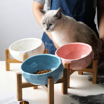 KeraBite keramische voerbak voor hond of kat | Hygiënisch en knoeivrij | Gemakkelijk schoon te maken | Modern en stijlvol design