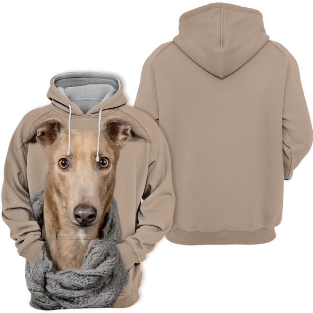 Grijze Unisex Hoodie | Comfortabele Truien voor Woefers | Verkrijgbaar in S-4XL | Zacht & Duurzaam | Hoogwaardige Print | Polyester en Katoen Mix | Perfecte Pasvorm | Ideaal voor Hondenliefhebbers