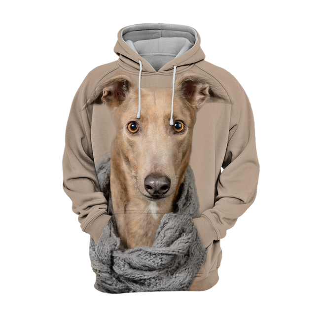 Grijze Unisex Hoodie | Comfortabele Truien voor Woefers | Verkrijgbaar in S-4XL | Zacht & Duurzaam | Hoogwaardige Print | Polyester en Katoen Mix | Perfecte Pasvorm | Ideaal voor Hondenliefhebbers