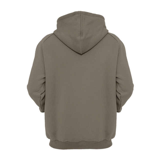 Grijze Unisex Hoodie | Comfortabele Polyester-Katoen Mix | Cairn Terrier Print | Maattabel Inclusief | Vrolijk Ontwerp | Perfect voor Alle Gelegenheden