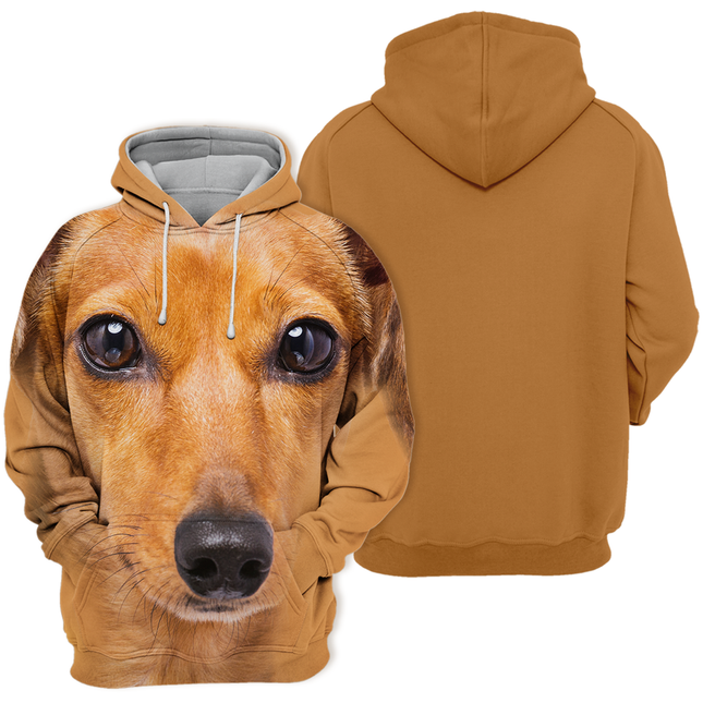 Unisex Sweatshirt | Teckelprint | Zachte Stof | Hoogwaardige Kwaliteit | Comfortabele Pasvorm | Voor Dierenvrienden