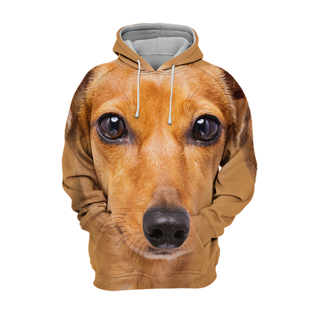 Unisex Sweatshirt | Teckelprint | Zachte Stof | Hoogwaardige Kwaliteit | Comfortabele Pasvorm | Voor Dierenvrienden