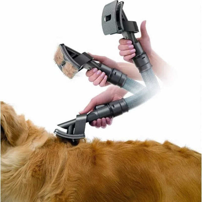 FurVac | Elektrische huisdierhaar verwijderaar voor honden en katten | Directe haaropname | Pijnloze verzorging | Geschikt voor alle vachttypes | Houdt huis schoon en haarvrij