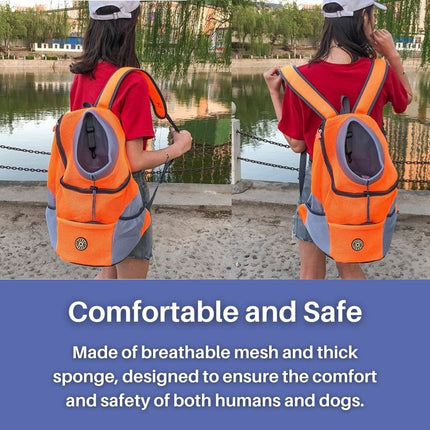 Rugzak voor Honden | Lichtgewicht en Ademend | Praktische Opslagvakken | Veilig en Comfortabel voor Avonturen