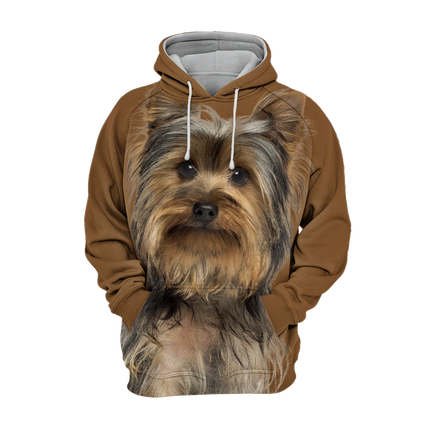 Trendy Yorkshire Terrier Trui | Zachte Mix van Polyester en Katoen | Perfecte Pasvorm | Meerdere Maten Beschikbaar | Hoogwaardige Print | Comfortabele Hondenkleding