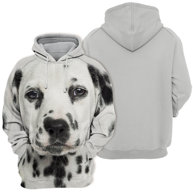 Katoen-polyester Mix | Grafische Hoodie | Dalmatian Ontwerp | Comfortabele Pasvorm | Meerdere Maten Beschikbaar | Onmisbaar voor Dierenliefhebbers