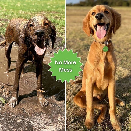 Suds-N-Paws™ Hondenbadtool | Spuitmond met 8 Spraypatronen | Verstelbare Zeepdispenser | Efficiënte Reiniging en Minder Badtijd