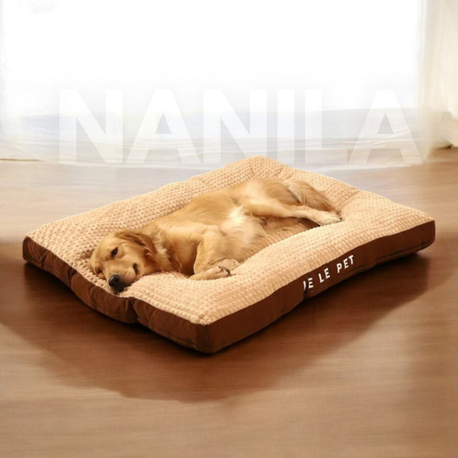 ComfyCanine™ | Orthopedisch Hondenbed voor Ondersteuning Wervelkolom | Krasbestendig en Gemakkelijk Schoon te Maken