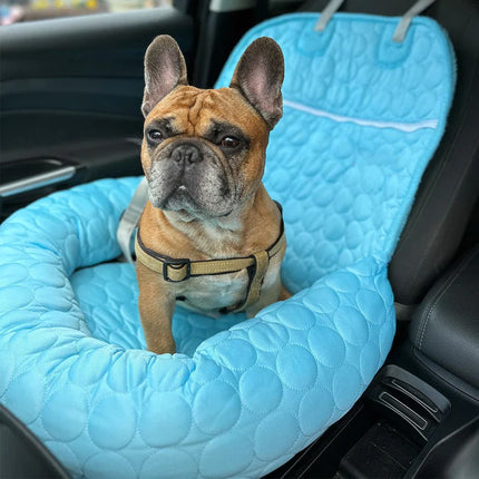 Hondenzitje met Verkoelende IJszijde Bekleding en Bescherming voor Autozomerse Reizen