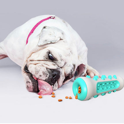 Kauwspeeltje voor Honden | Gebitsverzorging | Zacht Rubber | Limoen, Hemelsblauw, Geel | Verlicht Tandpijn bij Doorkomende Tandjes | Duurzaam en Veilig Speelgoed | 15CM