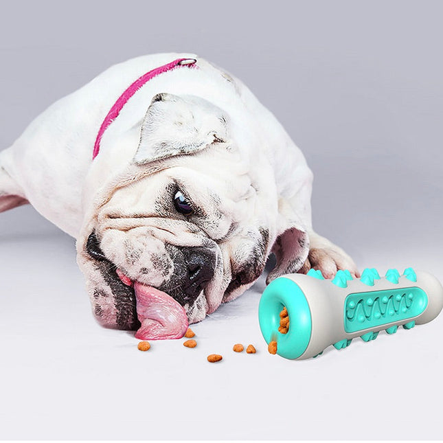 Kauwspeeltje voor Honden | Gebitsverzorging | Zacht Rubber | Limoen, Hemelsblauw, Geel | Verlicht Tandpijn bij Doorkomende Tandjes | Duurzaam en Veilig Speelgoed | 15CM