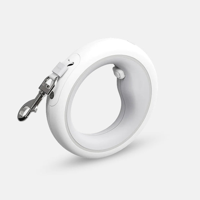 UFO Hondenriem | Intrekbaar | Ringlicht via App | Stappenteller functie | Ergonomisch Handvat | Duurzaam Ontwerp | Veiligheid en Controle bij Wandelen | Geschikt voor Huisdieren